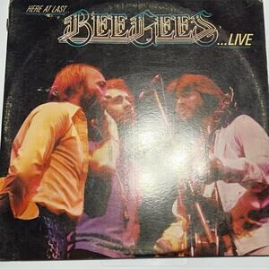 Bee Gees Live Vinyl Record